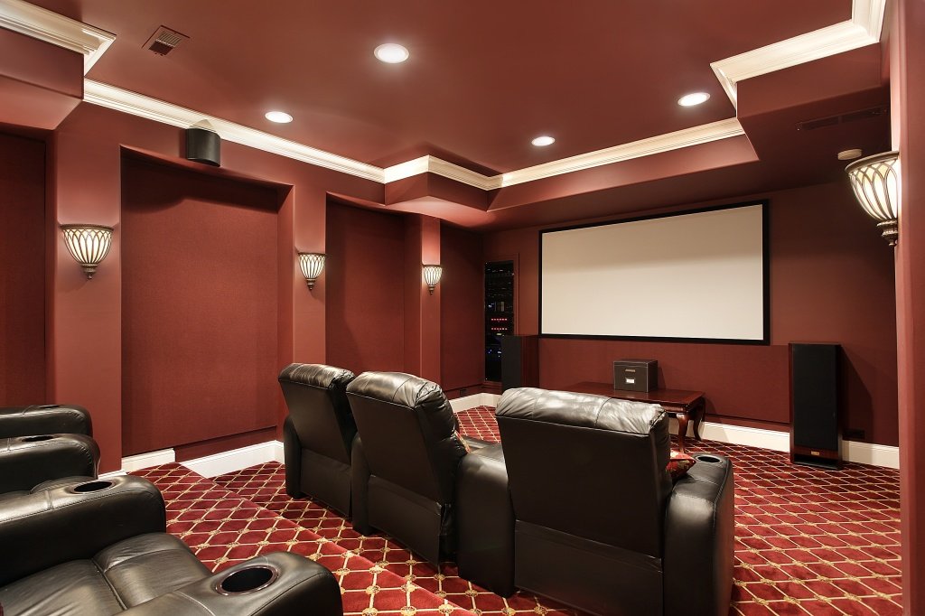 Simple Home Theater Room Design Plans for Simple Design